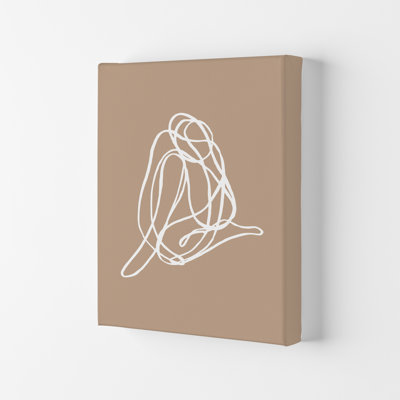 Tangled Lines Female3 by Planeta444 - Print