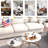 Upholstered U-Shaped Sectional Left Hand Facing