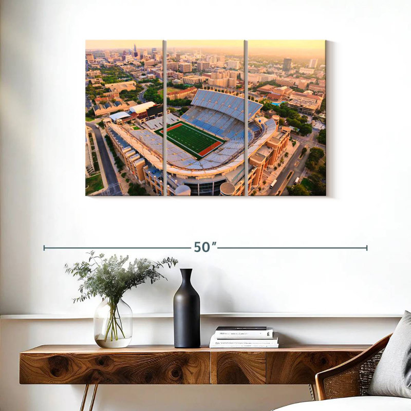 Lilie University of Texas Stadium, H 24 po x l 38 po
