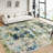 Abstract Machine Washable Rug with Rubber Backing for Living Room Modern Non-Slip Dining Room Rug Easy-Cleaning Floor Carpet for Bedroom Hallway Kitchen-1074183425