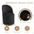 Upholstered Kitchen & Dining Room Barrel Chair, Mid Century Modern Round Velvet Dining Chair, 360 Degree Swivel Comfy Armless Accent Makeup Vanity Side Chair for Bedroom Living Room-1720828868-1726629065