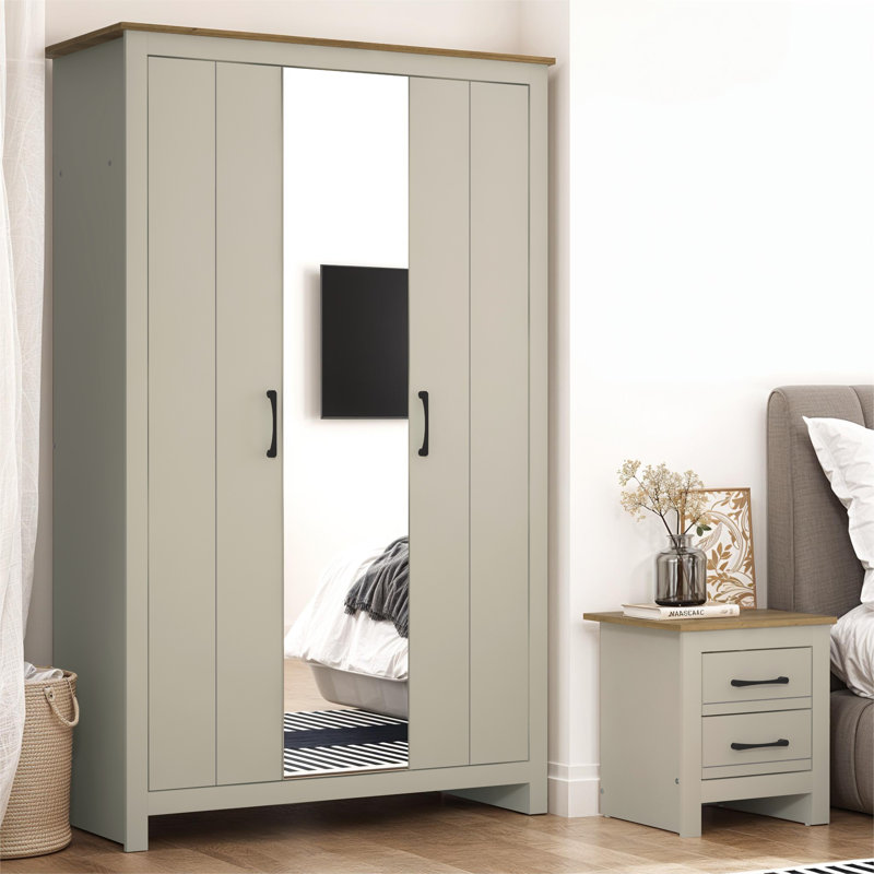 Limestone Homestead Bedroom Set , Light Grey/Reviera Eichi