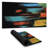 Abstract tall buildings - 15.75"x31.50" Desk mat