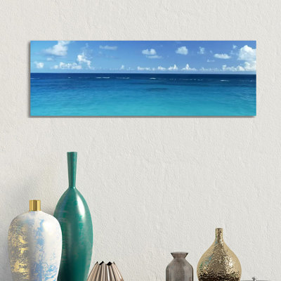 View Of The Atlantic Ocean, Bermuda by Panoramic Images - Wrapped Canvas Panoramic Gallery-Wrapped Canvas Giclée