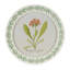 Ensemble de 6 reproductions florales rondes