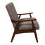 Causeuse avec accoudoirs en similicuir 46,75 po-1887112389-1887112390