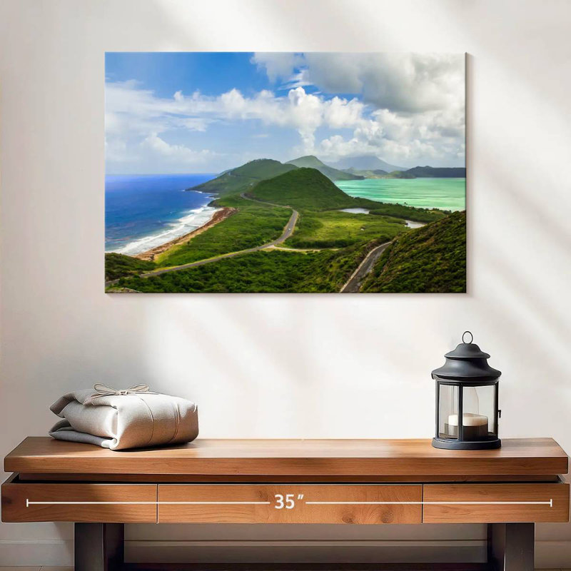 Gillard, Saint-Kitts, Atlantic Road, H 16 po x l 24 po