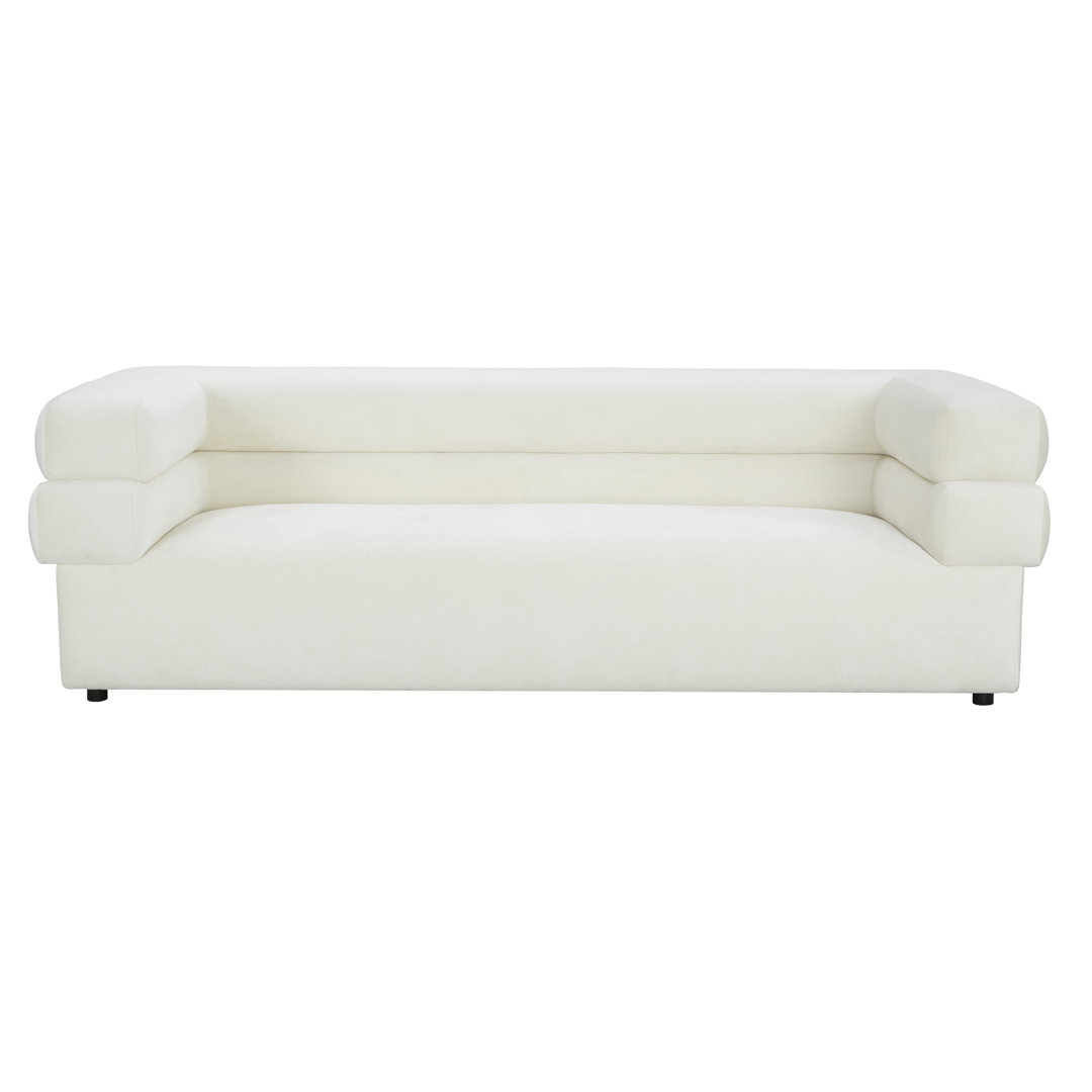 3-Sitzer Sofa Behruz aus Samt