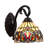 SERENITY Victorian Tiffany-Style Dark Bronze 1 Light Wall Sconce 8" Wide