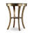 Sanctuary Mirrored Glass Tray Top End Table
