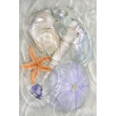 «Underwater Light Waves III» par Leda Robertson, impression sur toile tendue