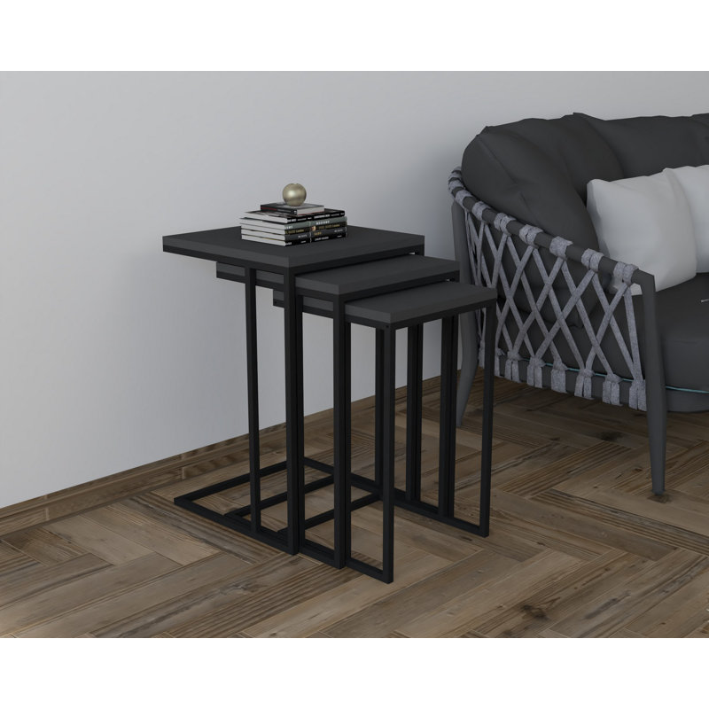 Puqa Design Coffee Table, Black