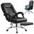 Minola Faux Leather Executive Chair with Footrest-1221707699