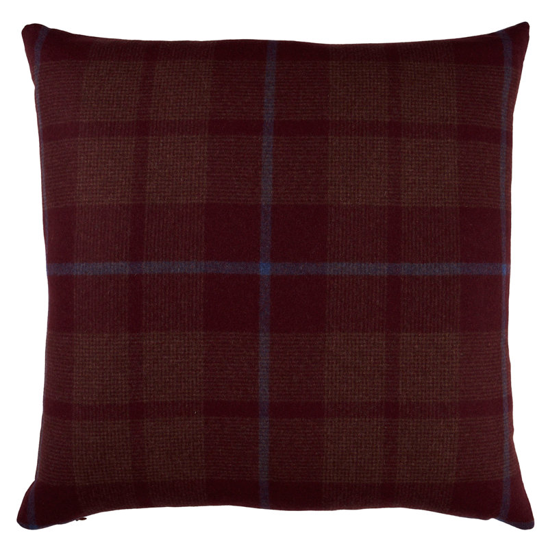 Coussin Montana, Géométrique rouge