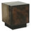St. George Square Side Table in Oxidized Copper