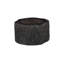 Chaka Petrified Coffee Table, Rough, Black, Short
