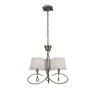 Eurich 3 - Light Shaded Chandelier