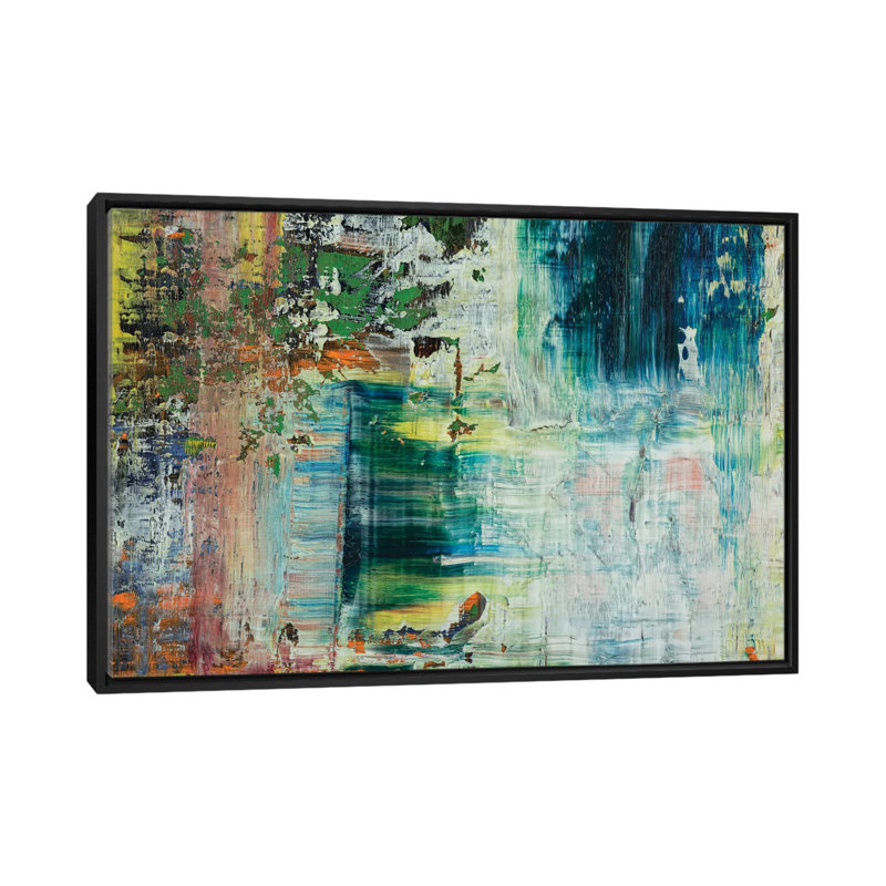 «John Cougar», reproduction sur toile, H 18 po x l 26 po x P 1,5 po, Toile avec cadre flottant noir, Pas de tapis