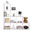 10 Cube Bookcase Open Compartments Bookshelf for Living Room Bedroom Home Office-50170262-94664554