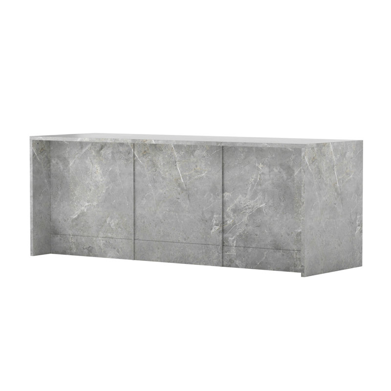 94.5"W Large Kitchen Island Double Side