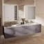 Ensemble de meuble-lavabo double mural 80 "Geneva-87285973-112899584