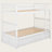 Convertible Bunk Bed with Drawers, Solid Wood Frame with Fence Guardrail and Under-Bed Storage-944366764-944366765