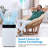 14,000 BTU Portable Air Conditioner with Built-In Dehumidifier, Easy to Move Small AC Unit with Remote Control, Window Mount Exhaust Kit, for Rooms Up to 750 Sq. Ft.