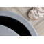 Dareona 51cm Wide Round Pouf Ottoman-906827613