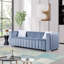 Causeuse en velours à accoudoirs carrés 62,6 po Clifford-1048964326-1008375359-1048964325