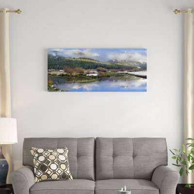 " Panoramic View Of The Pioneer Mountains, Idaho " by Tim Fitzharris