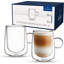 Villeroy & Boch – Artesano Hot & Cold Beverages Latte Macchiato Glass, Set of 2 Glasses, Double-Walled Glasses for Cold and Hot Beverages, 11.75 oz, Borosilicate Glass, Dishwasher-Safe, Microwave-Safe-1678464173