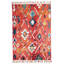 Boutelle Machine Woven Orange Indoor Rug-554526580