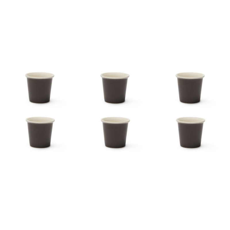 Trendy Porcelain New Bone China Mug, Grey