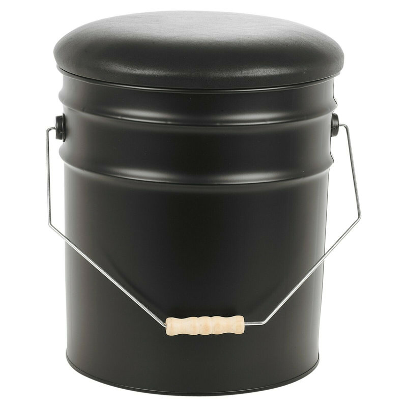 Wildman Aluminium Accent Stool, Black