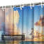 Magnifique rideau de douche avec 12 crochets-21713786