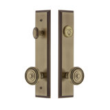 Carré Complete Entry Knob Set with Single Cylinder Deadbolt
