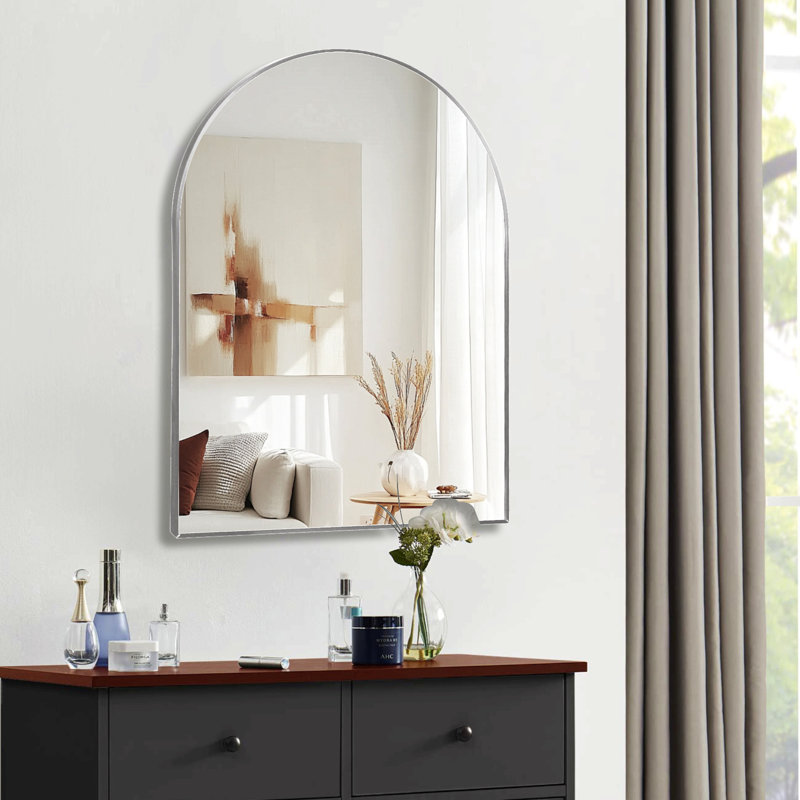 Miroir de salle de bain 30x36, Argent argent