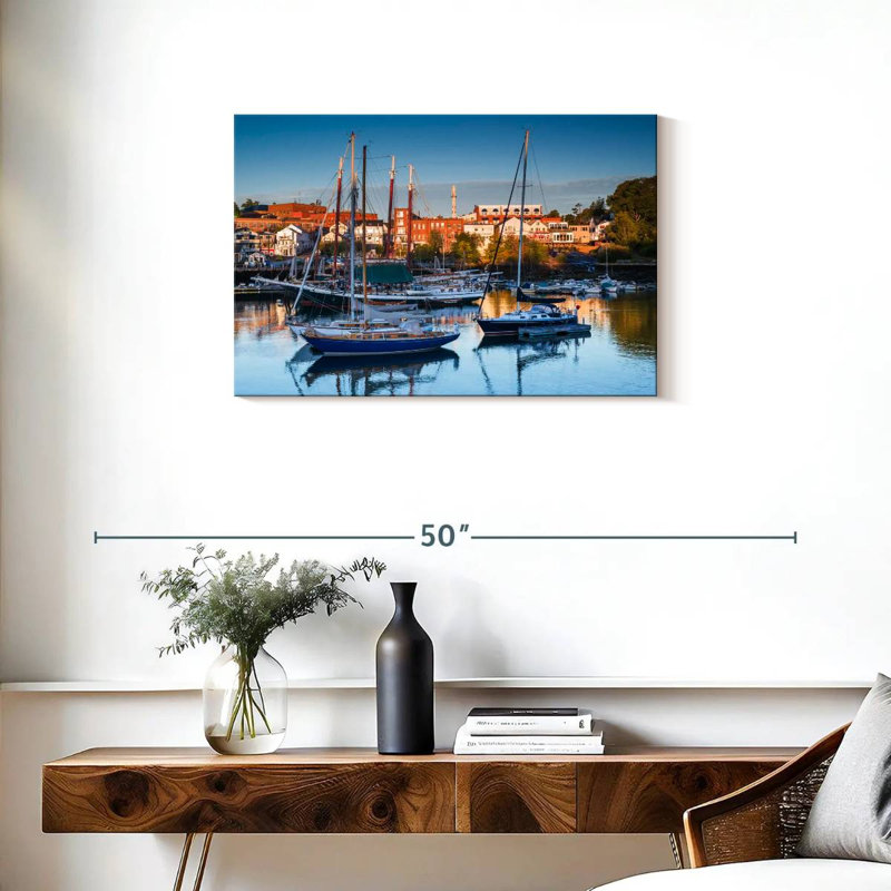 Camden Harbor, Maine, H 20 po x l 30 po