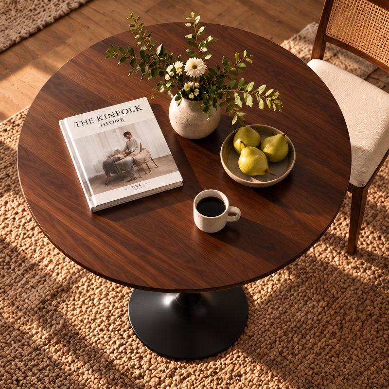 Table de salle à manger 31 ", Walnut
