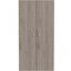 Armoire de rangement Pipestone, double porte, finition gris clair-1441309270