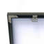 Miroir de salle de bain rectangulaire moderne avec cadre, miroir mural pour salle de bain salon chambre à coucher