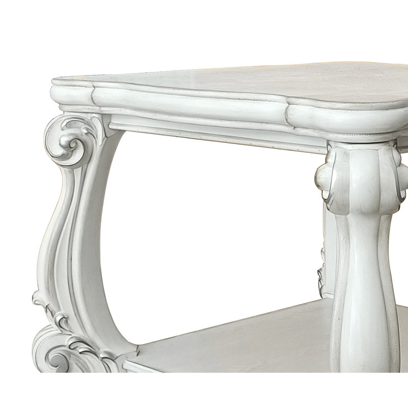 Table de bout Traditional White