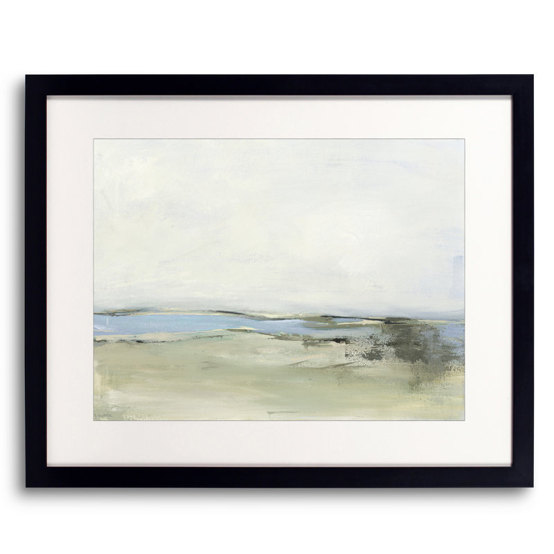 Close To The Edge Lighter Print, White, Black Framed Paper, 17.25" H x 21.25" W x 0.88" D