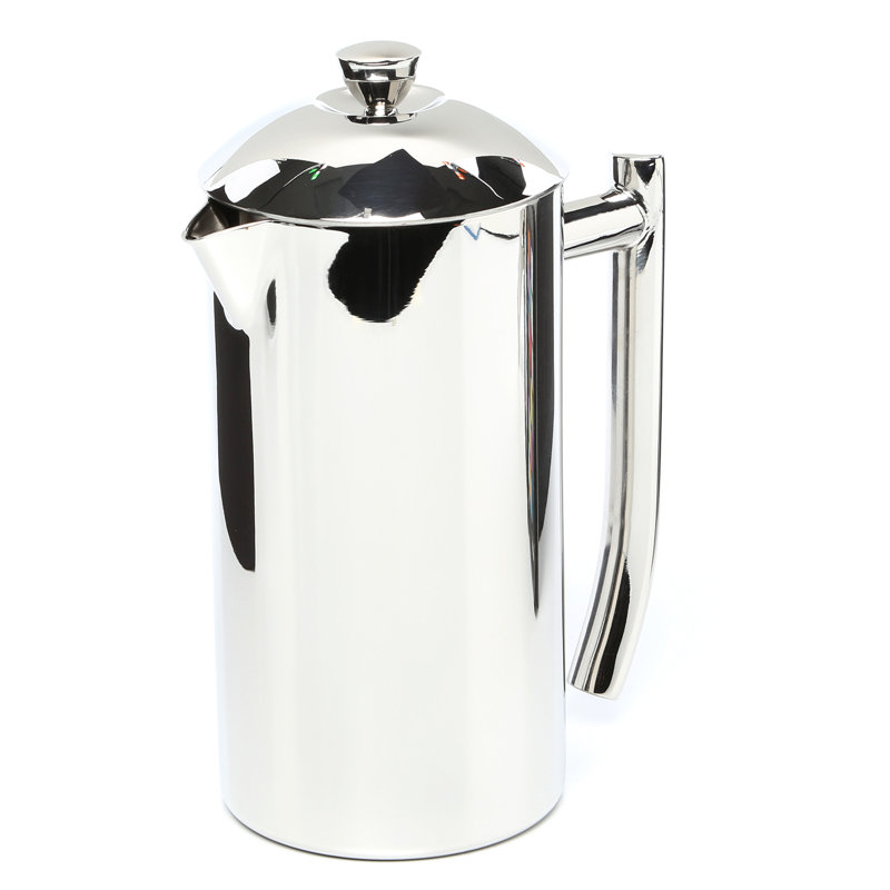 Presse française en acier inoxydable poli Frielling, 23 oz