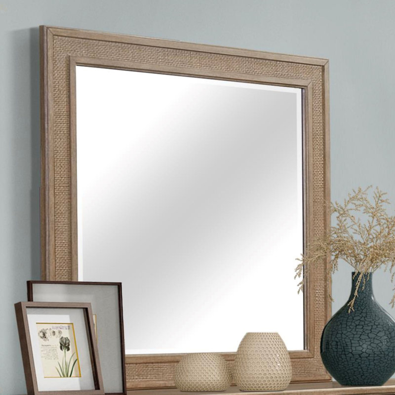 Miroir couleur canne sable