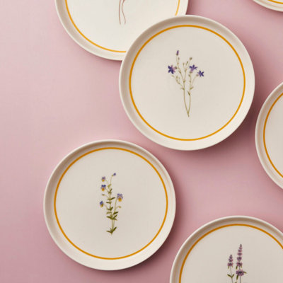Ensemble d'assiettes à dessert