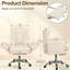 Chaise de bureau large inclinable et pivotante-1415135568