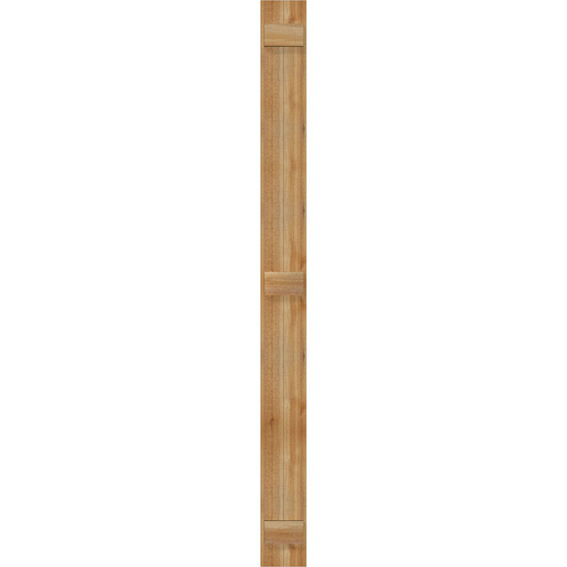 TimberCraft 5 3/8 "planches jointes à panneaux n-batten, cèdre rouge de l'Ouest (par paire), 32 1/4 po, 84 po