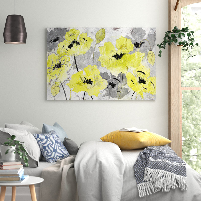 Poppies 1 Piece Wrapped Canvas Wall Art, 101.6cm H x 152.4cm W