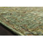 Tapis oriental vert foncé / tabac Asan-31337068